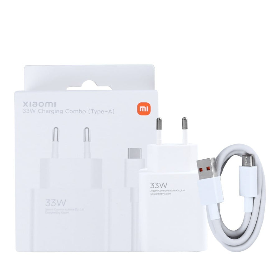 Combo de recharge Xiaomi MDY-11-EZ USB-A 100 cm 33 W Blanc Boîte d'origine