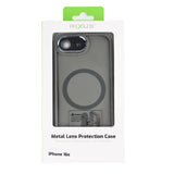 Étui Rixus Classic 04 avec MagSafe pour Apple iPhone 16e gris