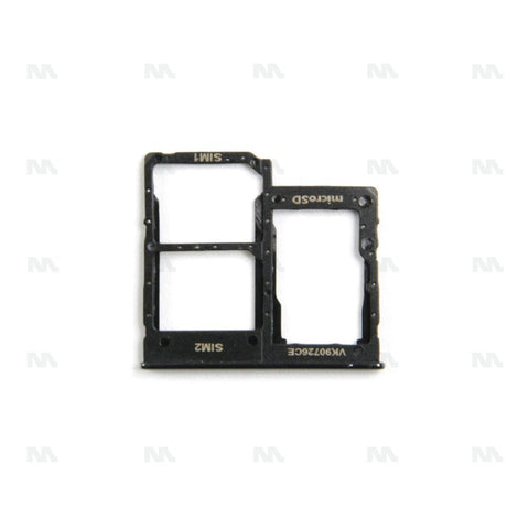 Support pour carte SIM pour Samsung Galaxy A40 A405F - Noir - OEM