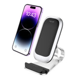 Support de recharge sans fil Rixus RXWC35 argenté