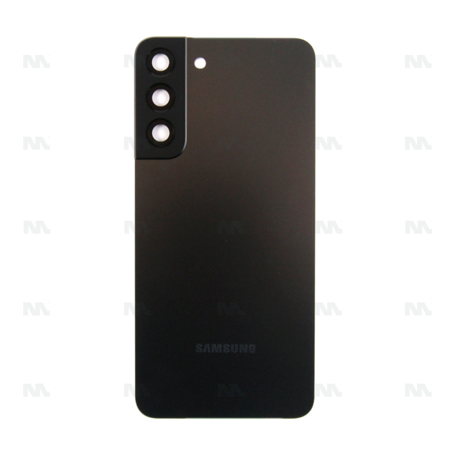 Vitre arrière pour Samsung Galaxy S22 Plus S906B avec objectif graphite Original