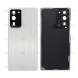 Vitre arrière pour Samsung Galaxy Note 20 Ultra N985F avec objectif Mystic White OEM
