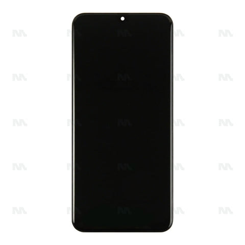 Chassis + Ecran Officiel Service Pack + Vitre pour Samsung Galaxy M31 M315F - Noir