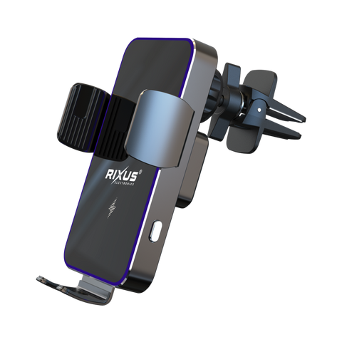 Support voiture sans fil à détection automatique Rixus RXWC36 Noir
