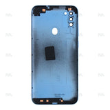 Vitre arrière pour Samsung Galaxy A11 A115F avec objectif bleu OEM