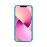Étui Rixus Classic 03 avec MagSafe pour Apple iPhone 12 Pro Max bleu clair