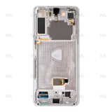 Chassis + Ecran Officiel Service Pack + Vitre pour Samsung Galaxy S21 Plus 5G G996B - Phantom Silver