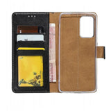 Rixus Bookcase pour Samsung Galaxy A02s Noir