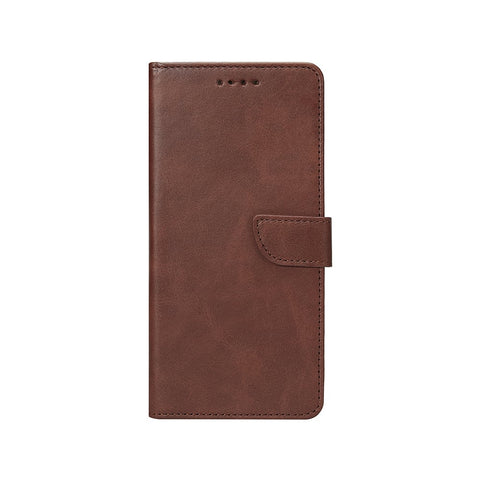 Bibliothèque Rixus pour Samsung Galaxy S25 Ultra marron