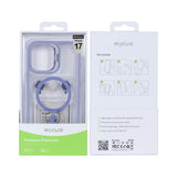 Étui Rixus Classic 03 avec MagSafe pour Apple iPhone 17 violet clair