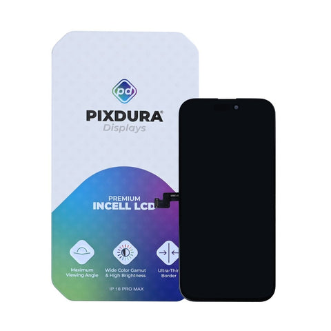 Ecran LCD + Vitre pour Apple iPhone 16 Pro - In-Cell Premium (120Hz)