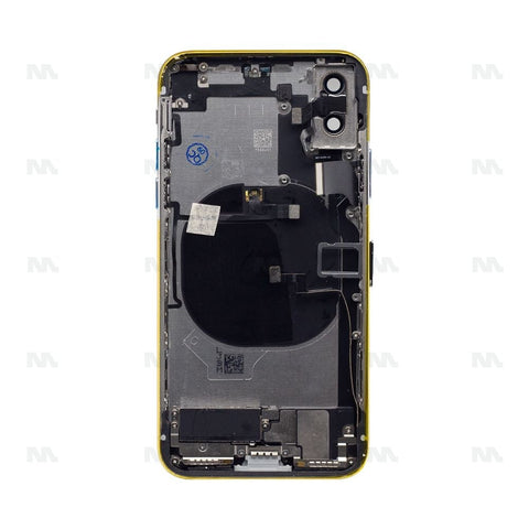 Boîtier pour Apple iPhone X avec petites pièces, blanc, OEM