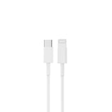 Câble de recharge rapide pour iPhone US6001M USB-C vers Lightning 100 cm blanc