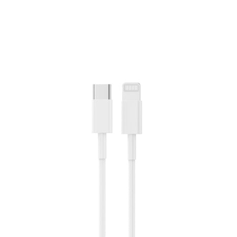 Câble de recharge rapide pour iPhone US6001M USB-C vers Lightning 100 cm blanc