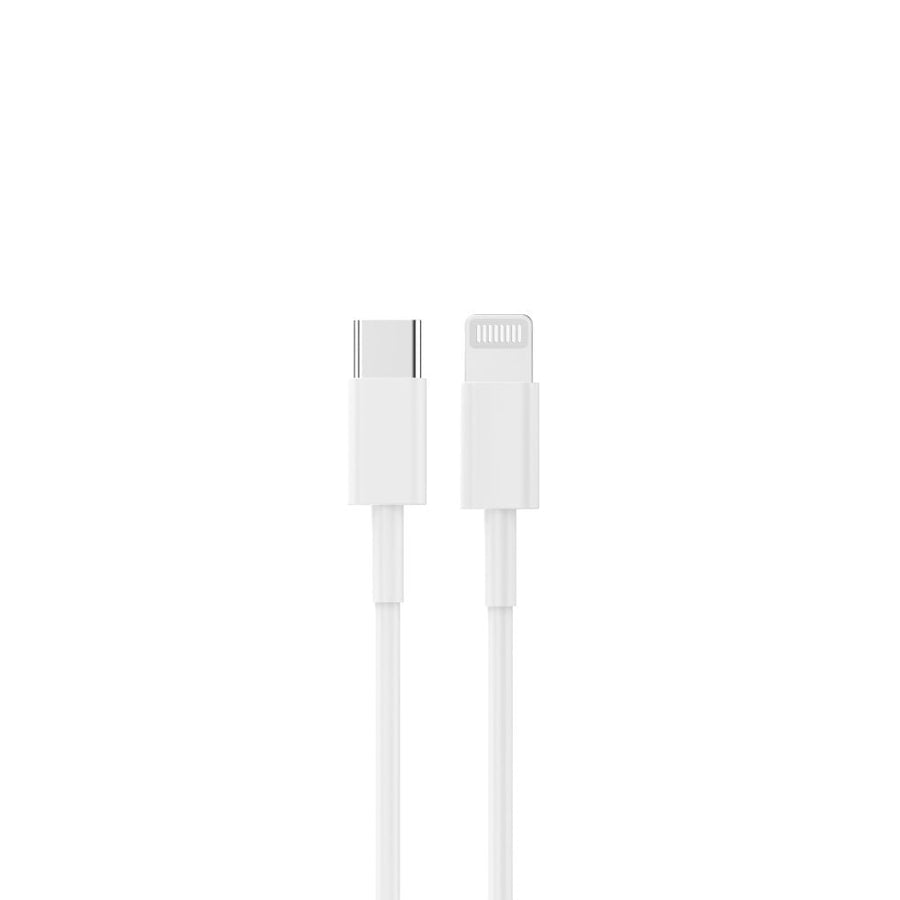 Câble de recharge rapide pour iPhone US6001M USB-C vers Lightning 100 cm blanc