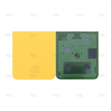 Vitre arrière inférieure jaune Original pour Samsung Galaxy Z Flip5 5G F731B