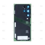 Vitre arrière pour Samsung Galaxy S24 Ultra S928B avec objectif, noir titane, OEM