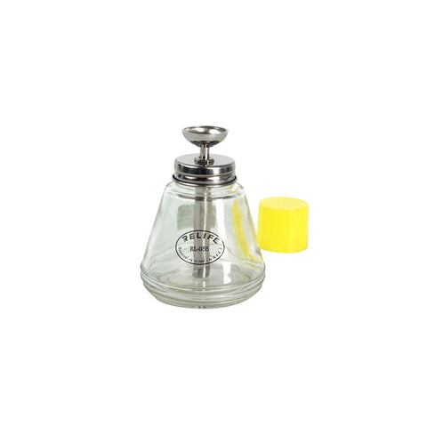 Bouteille d'alcool en verre à cœur en cuivre Relife RL-055