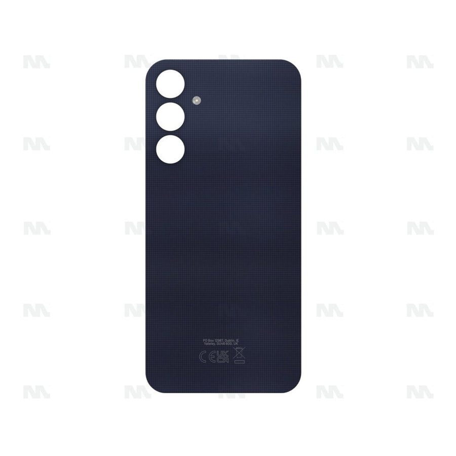 Vitre arrière sans objectif pour Samsung Galaxy A25 5G A256B - Noir - Original