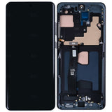 Chassis + Ecran OLED + Vitre pour Samsung Galaxy S20 Ultra G988B - Cosmic Black