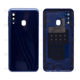 Vitre arrière pour Samsung Galaxy A20e A202F avec lentille bleue OEM