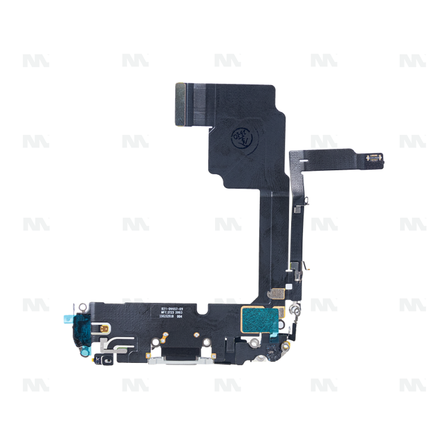 Connecteur de charge pour Apple iPhone 15 Pro – Blanc – Titane – OEM