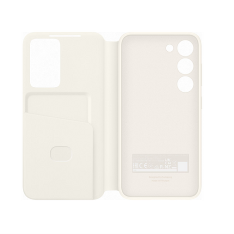 Étui portefeuille S-View pour Samsung S23 (SM-S911B) EF-ZS911CUEGWW - Crème