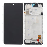 Chassis + Ecran Original OEM + Vitre pour Xiaomi Redmi Note 10 Pro (M2101K6G) - Onyx Gray