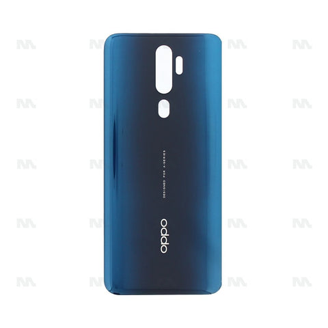 Vitre arrière pour Oppo A9 2020 sans objectif, vert marine, OEM