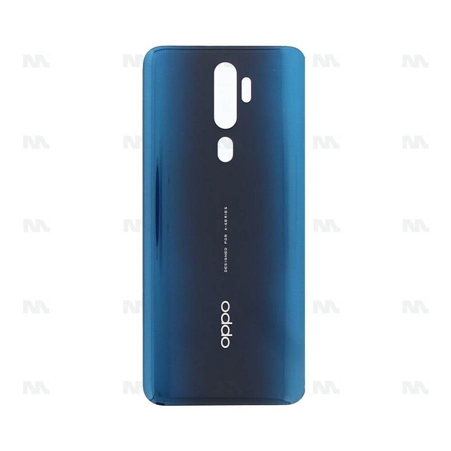 Vitre arrière pour Oppo A9 2020 sans objectif, vert marine, OEM