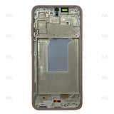 Chassis + Ecran Officiel Service Pack + Vitre pour Samsung Galaxy A26 A266B - Peach Pink