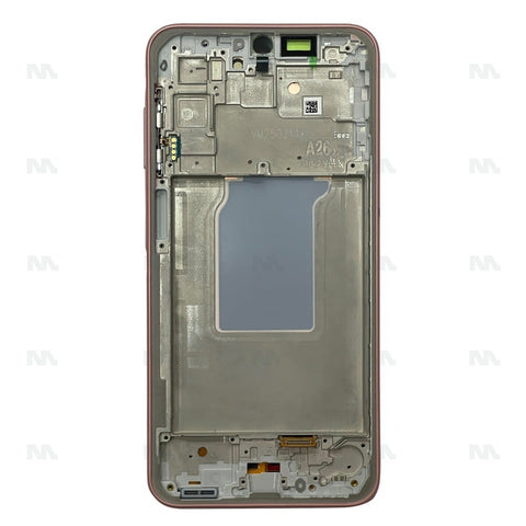 Chassis + Ecran Officiel Service Pack + Vitre pour Samsung Galaxy A26 A266B - Peach Pink