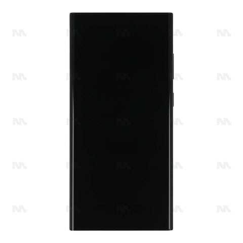 Chassis + Ecran Officiel Service Pack + Vitre pour Samsung Galaxy S23 Ultra S918B Graphite / Red - Graphite Red