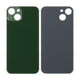 Face arrière en verre - cadre photo agrandi - Vert pour Apple iPhone 13
