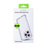 Étui antichoc Rixus Armor-X avec MagSafe pour Apple iPhone 16 Pro Max transparent