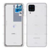 Vitre Arrière avec Lentille Original OEM pour Samsung Galaxy A12 Nacho A127F - Blanc