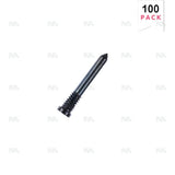 Vis inférieures noires pour iPhone 16, 16 Plus, 16 Pro, 16 Pro Max (lot de 100)