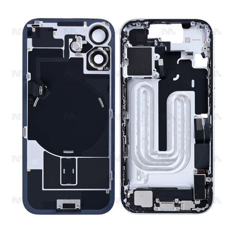 Chassis Complet avec Composants Démonté Original pour Apple iPhone 17 - Blanc