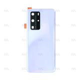 Vitre arrière pour Huawei P40 Pro avec objectif blanc glacé OEM
