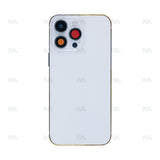 Boîtier avec petites pièces pour Apple iPhone 14 Pro Max – Argent – OEM