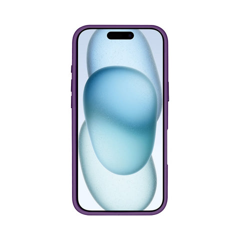 Étui Rixus Classic 03 avec MagSafe pour Apple iPhone 16 Plus violet foncé