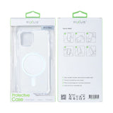 Coque Anti-Choc Rixus Compatible MagSafe pour Apple iPhone 13 Mini - Transparente