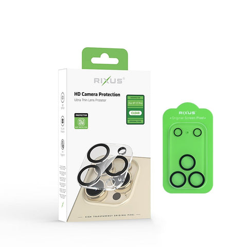 Verre trempé Rixus Clear HD pour Apple iPhone 17 Pro