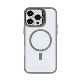 Étui Rixus Classic 03 avec MagSafe pour Apple iPhone 16 Pro gris titane