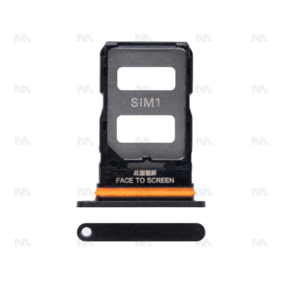 Support pour carte SIM Xiaomi Poco X6 Pro noir OEM