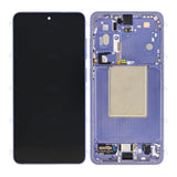 Chassis + Ecran Pré-assemblé pour Samsung Galaxy S26 S942B - Violet Cobalt