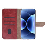 Bibliothèque Rixus pour Xiaomi 17 Pro Max Rouge foncé