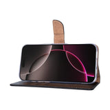 Rixus Bookcase pour Apple iPhone 17 Pro Noir