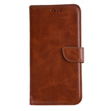Bibliothèque Rixus pour Samsung Galaxy S25 Edge marron
