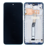 Chassis + Ecran Original OEM + Vitre pour Xiaomi Redmi Note 10 Lite - Aurora Blue